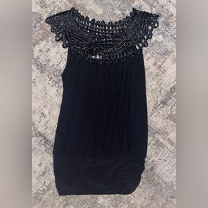 Perseption Concept Black Women's Tank Top size large